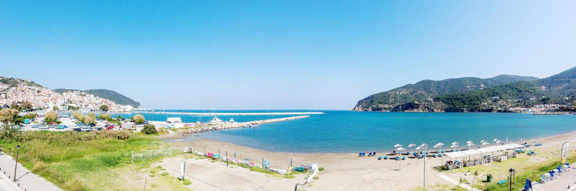 Mon Repos Aparthotel Panormos  Bagian luar foto