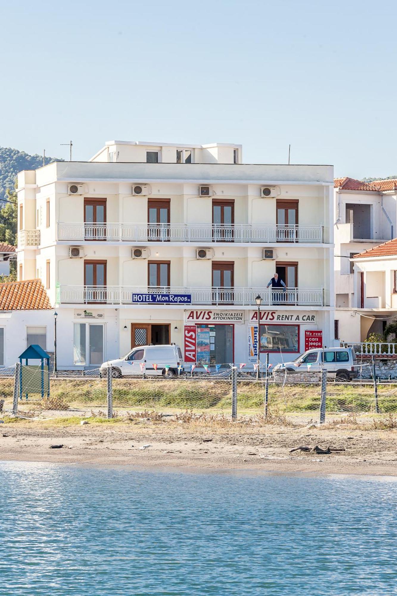 Mon Repos Aparthotel Panormos  Bagian luar foto