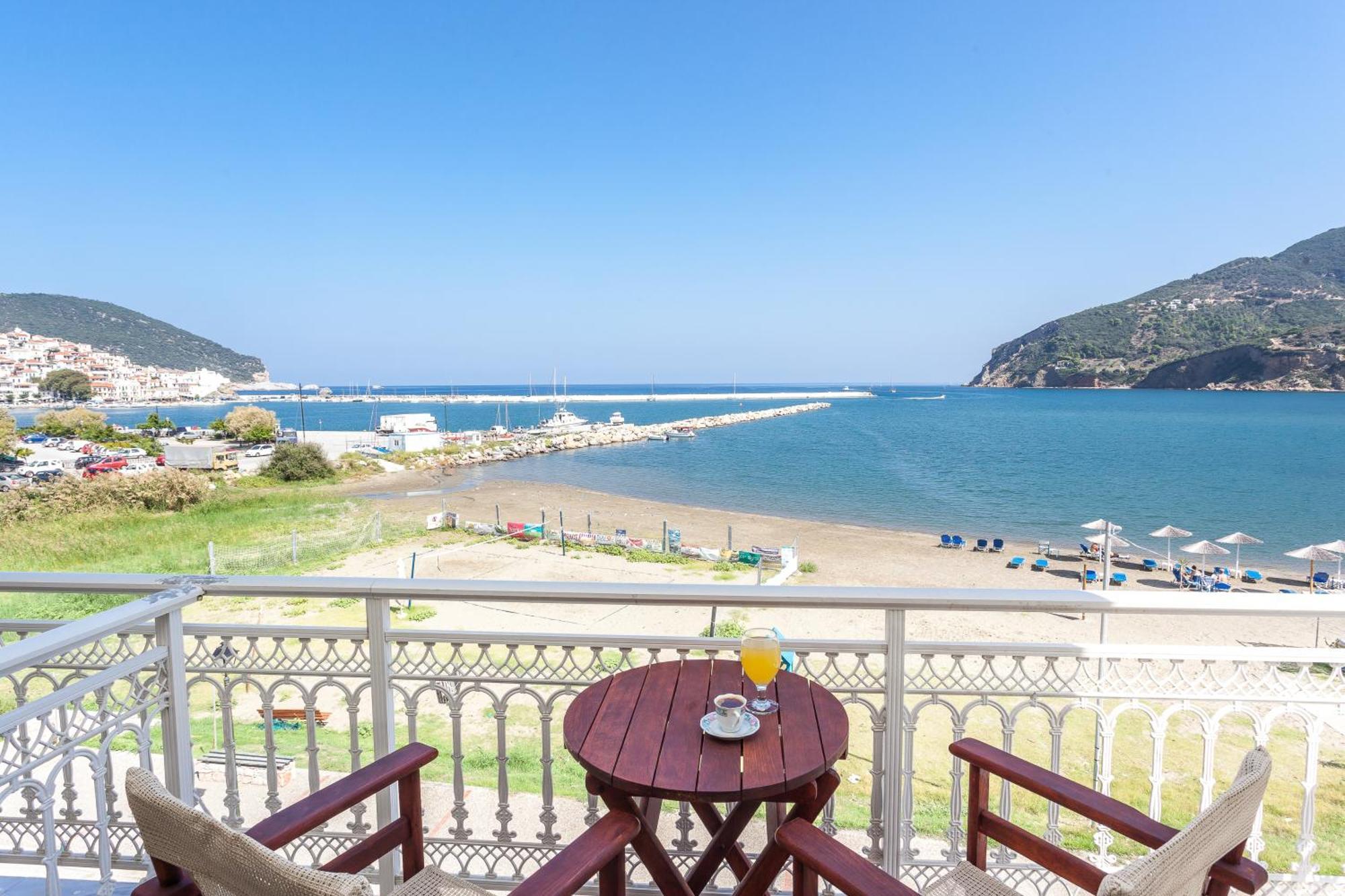 Mon Repos Aparthotel Panormos  Bagian luar foto