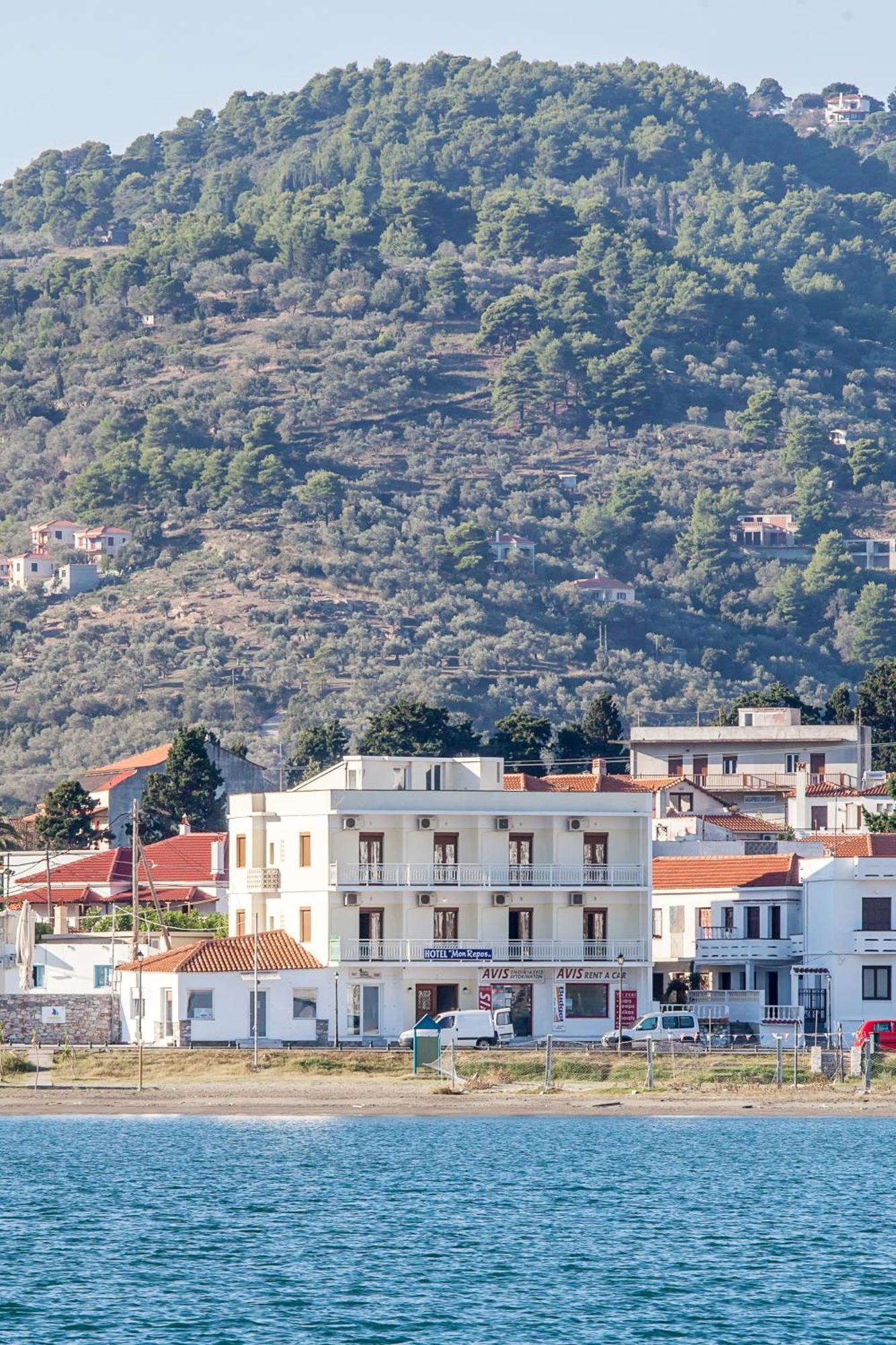 Mon Repos Aparthotel Panormos  Bagian luar foto