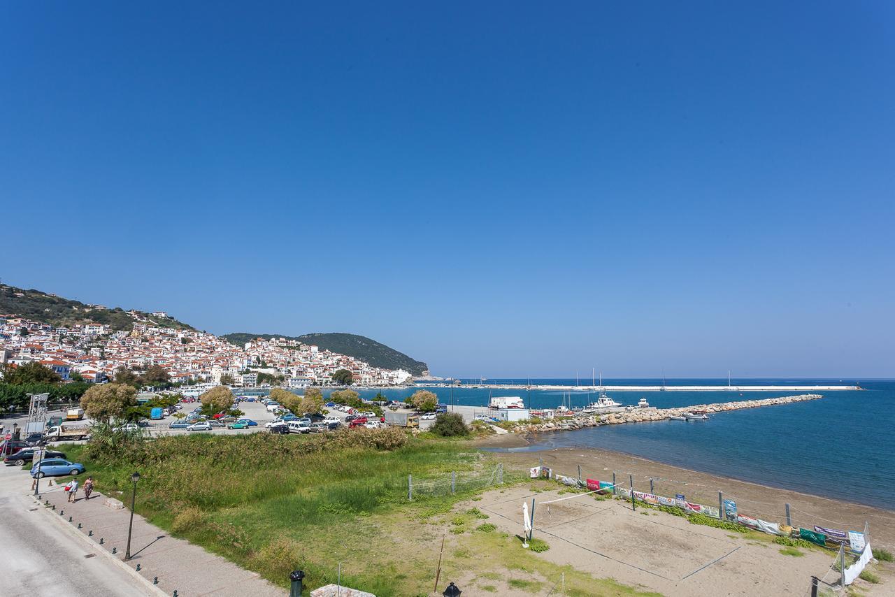 Mon Repos Aparthotel Panormos  Bagian luar foto